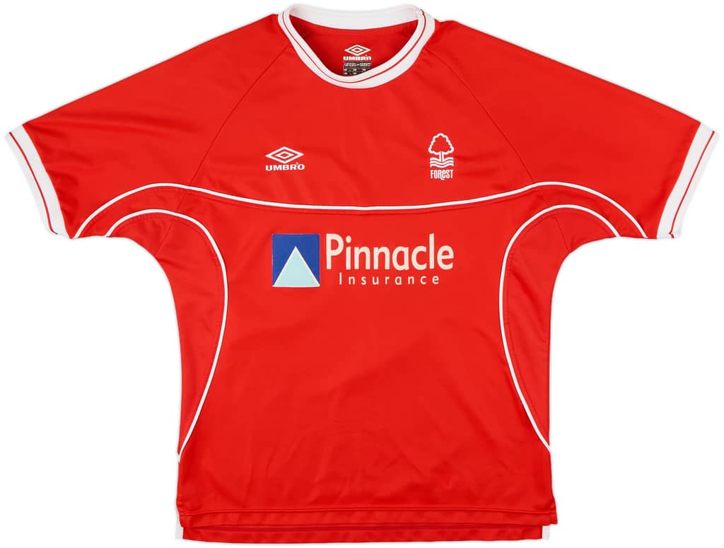 2000-02 Nottingham Forest Home Shirt - 9/10 - (L)
