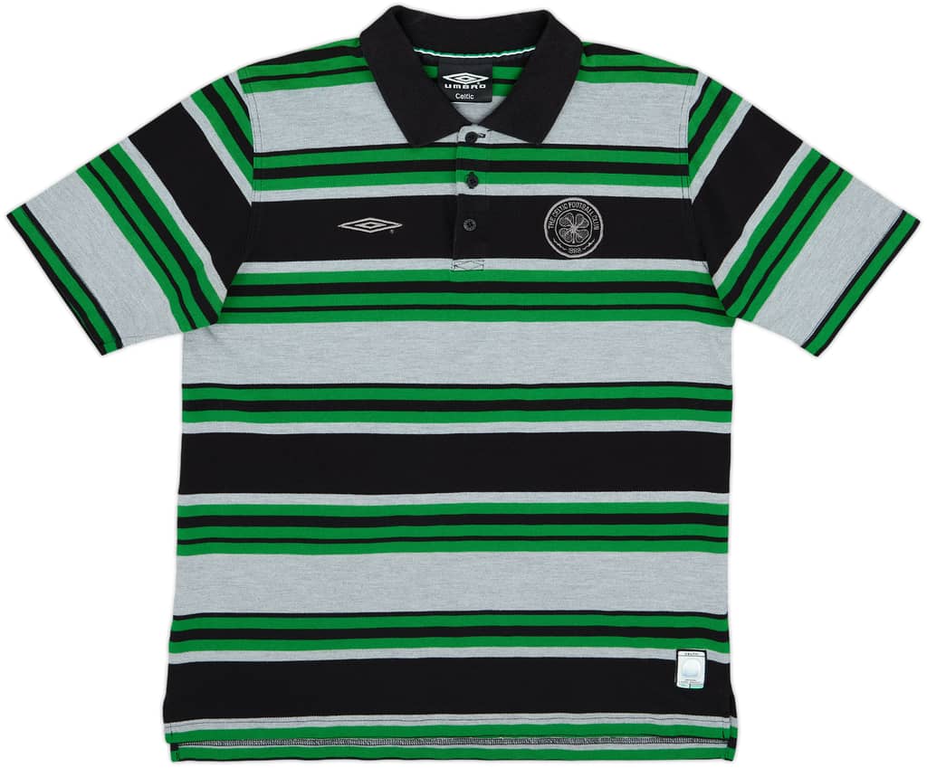 2002-03 Celtic Umbro Polo Shirt - 10/10 - (L)