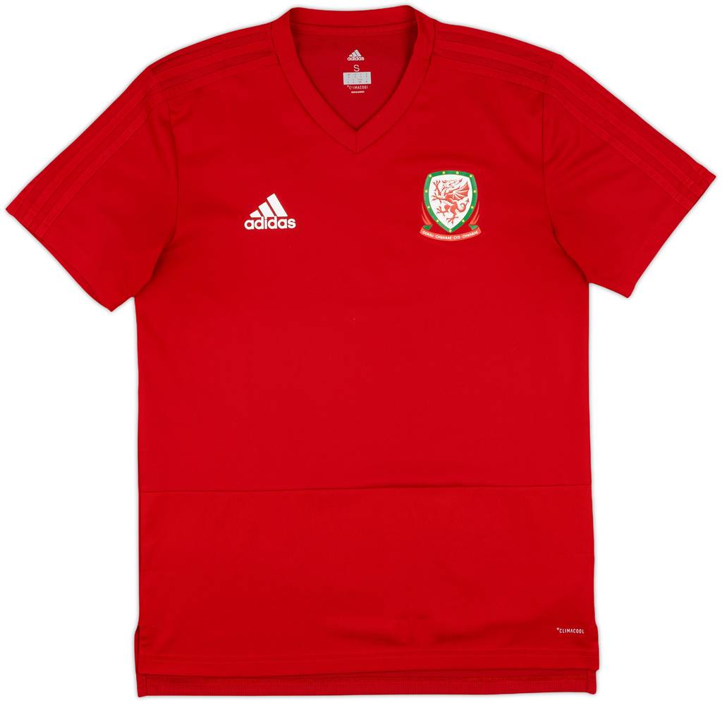 2018-19 Wales adidas Training Shirt - 9/10 - (S)