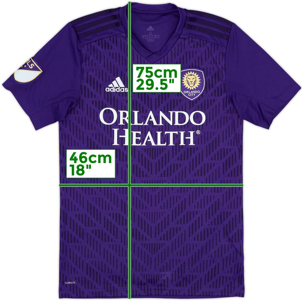 2019 Orlando City Home Shirt - 8/10 - (S)