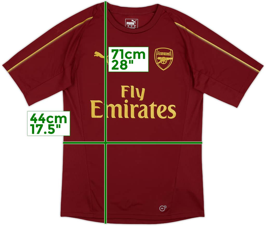 2017-18 Arsenal Puma Training Shirt - 10/10 - (S)