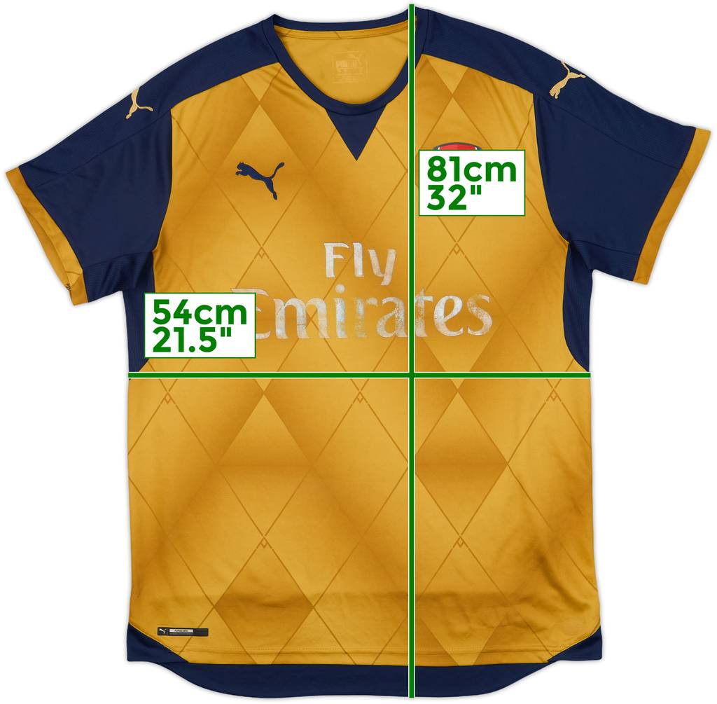 2015-16 Arsenal Away Shirt - 4/10 - (L)
