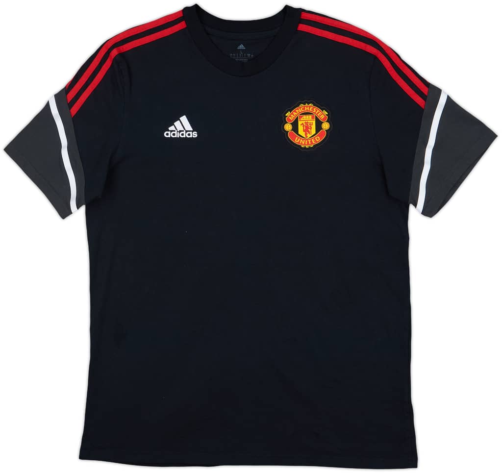 2022-23 Manchester United adidas Cotton Tee - 9/10 - (L)