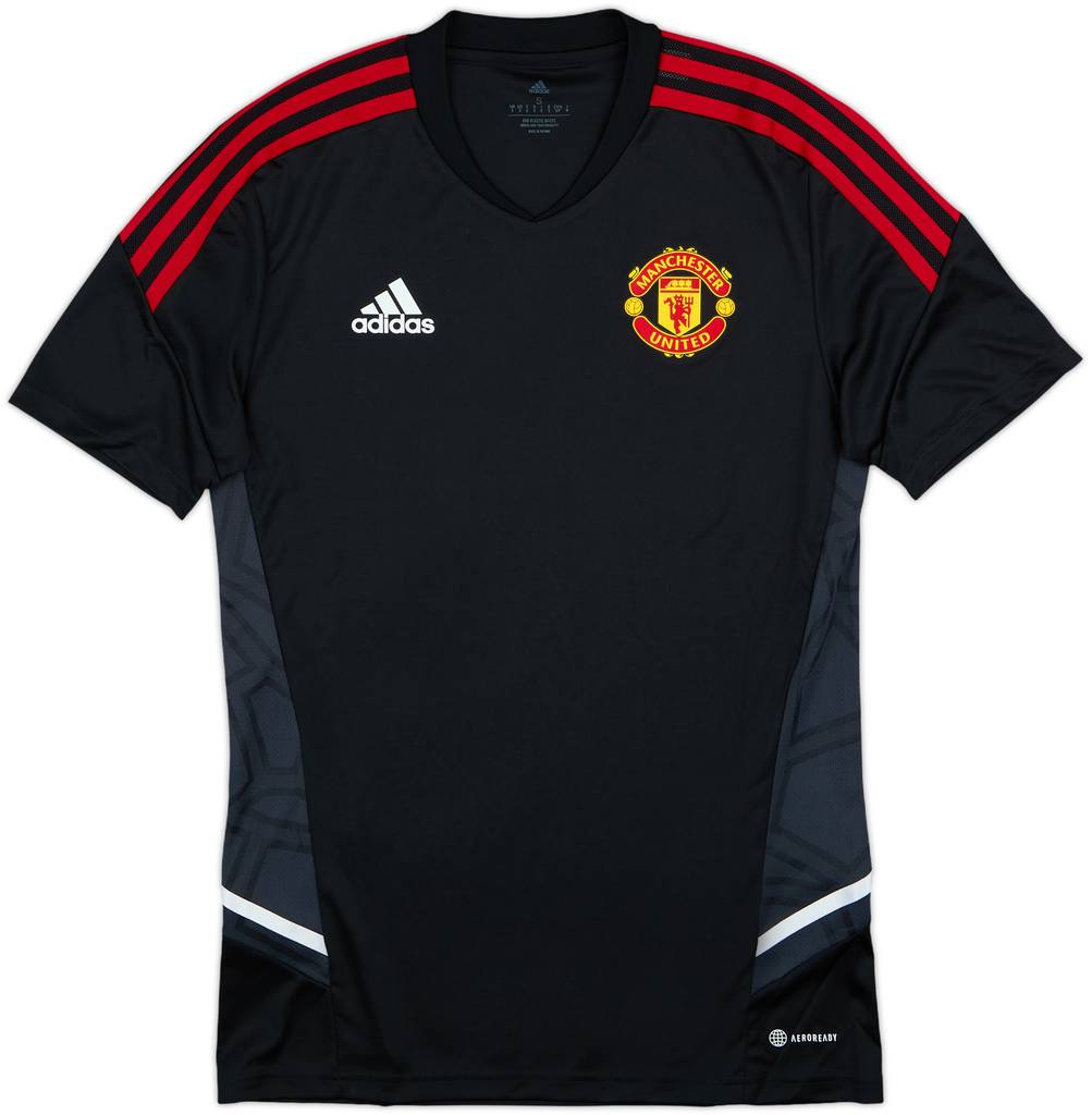 2022-23 Manchester United adidas Training Shirt - 9/10 - (S)