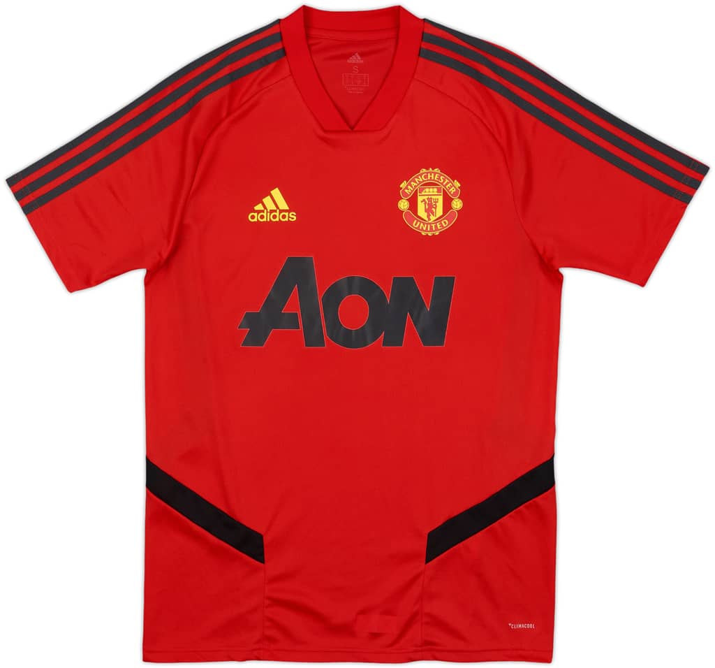 2019-20 Manchester United adidas Training Shirt - 9/10 - (S)