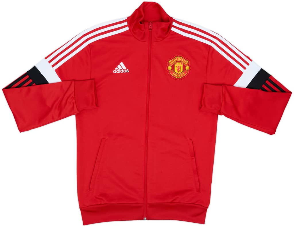 2021-22 Manchester United adidas Track Jacket - 9/10 - (S)