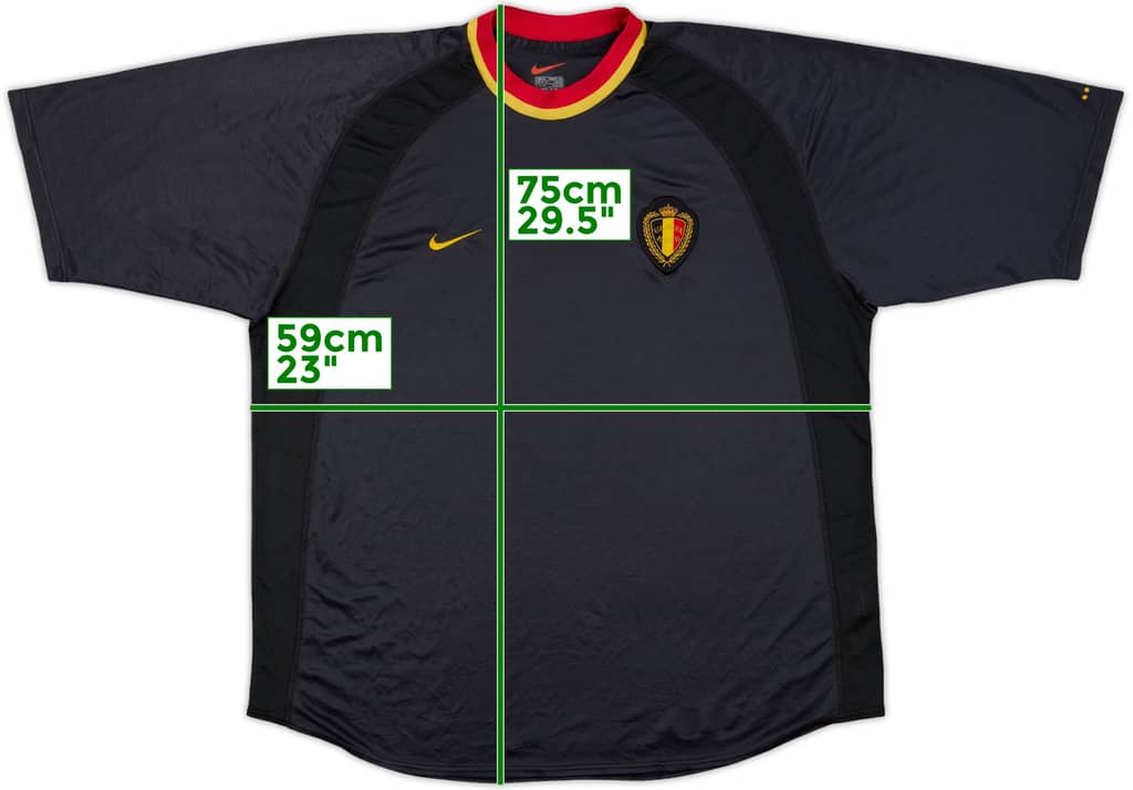 2000-02 Belgium Away Shirt - 7/10 - (XL)