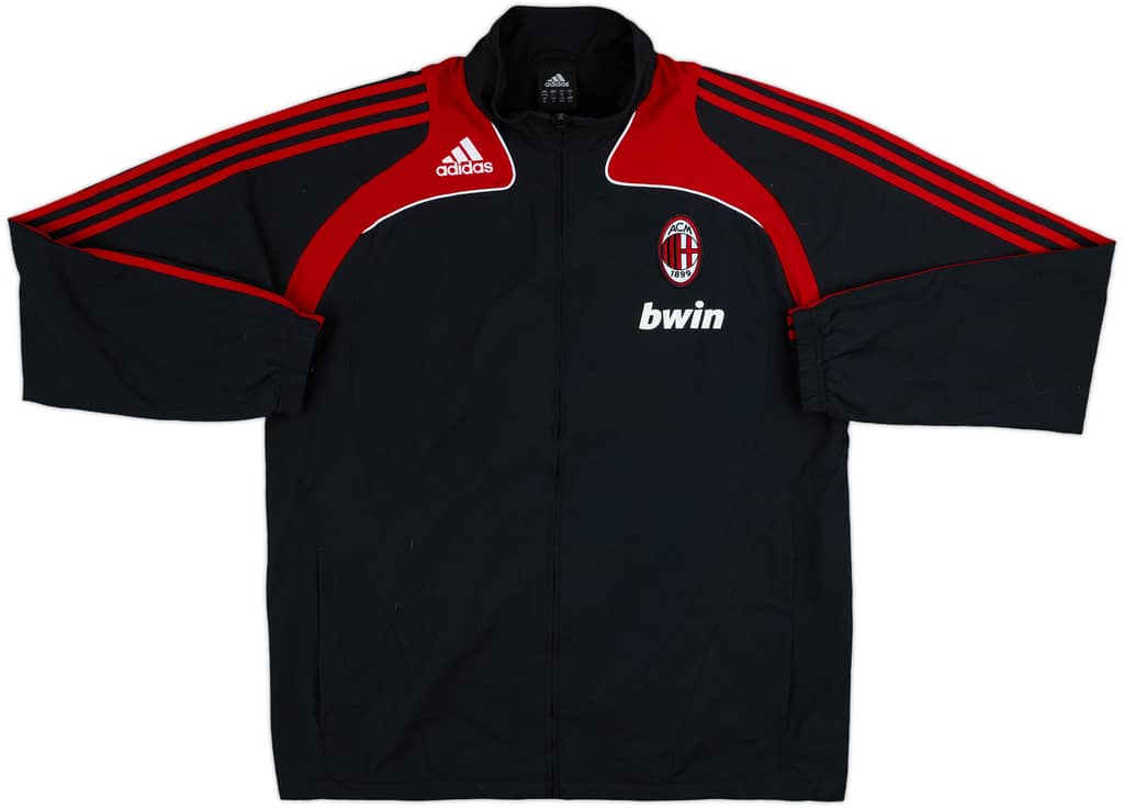 2008-09 AC Milan adidas Track Jacket - 8/10 - (L/XL)