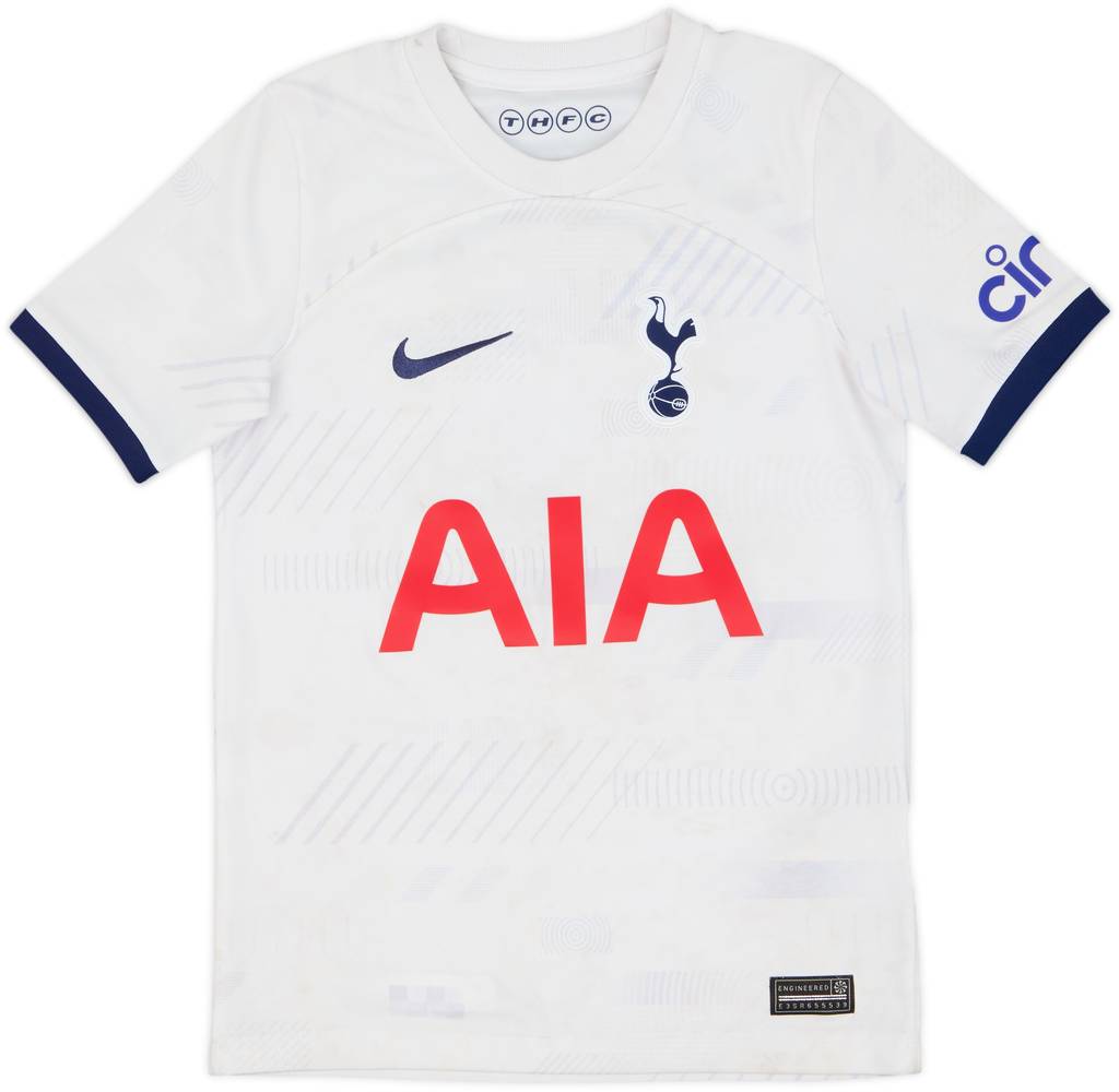 2023-24 Tottenham Home Shirt - 5/10 - (S.Boys)
