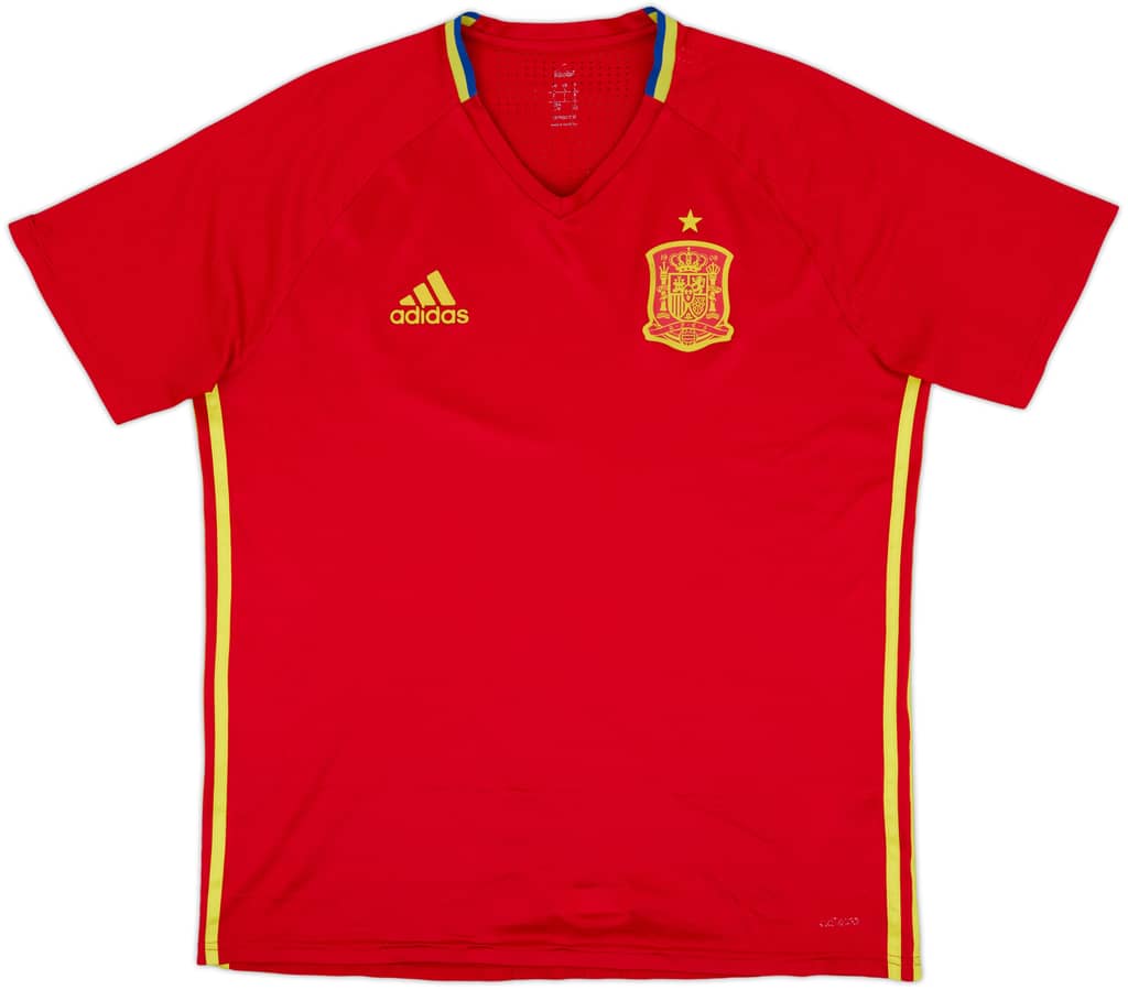 2015-16 Spain adizero Training Shirt - 6/10 - (L)