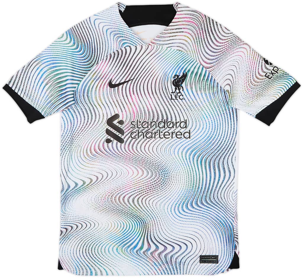 2022-23 Liverpool Away Shirt - 7/10 - (L.Boys)
