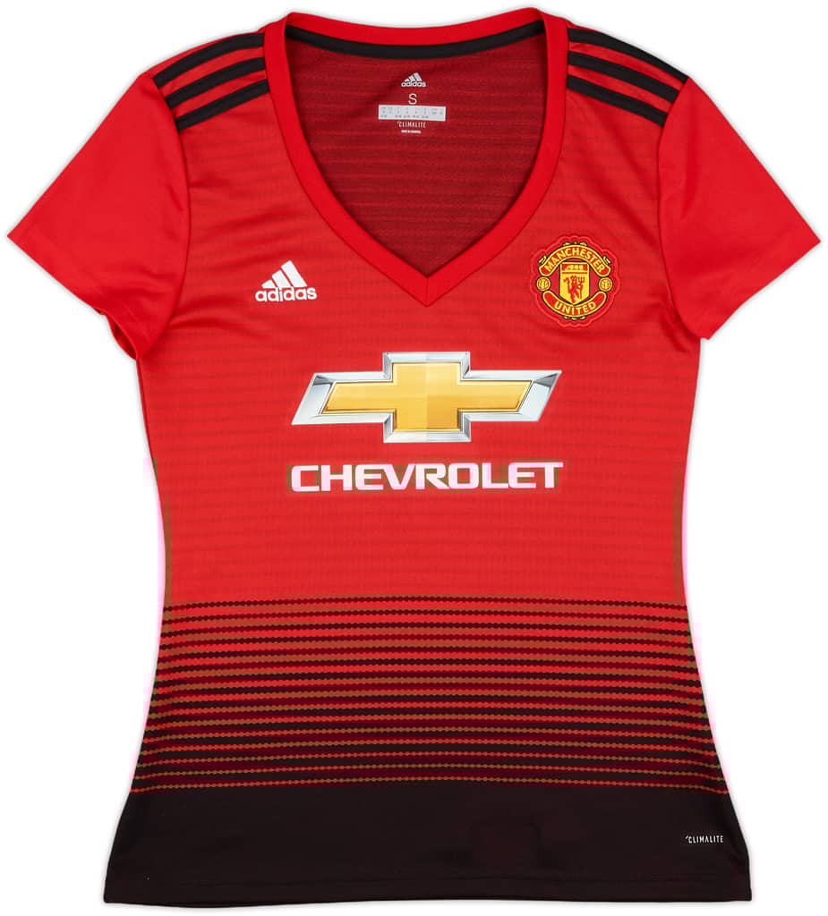2018-19 Manchester United Home Shirt - 9/10 - (Women's S)
