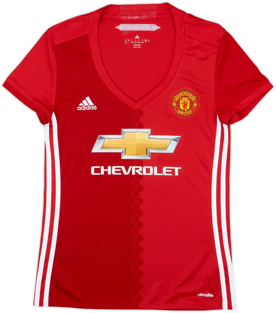 2016-17 Manchester United Home Shirt - 8/10 - (Women's S)
