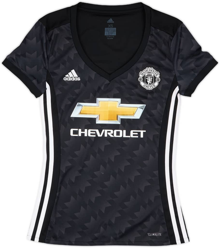 2017-18 Manchester United Away Shirt - 9/10 - (Women's XS)