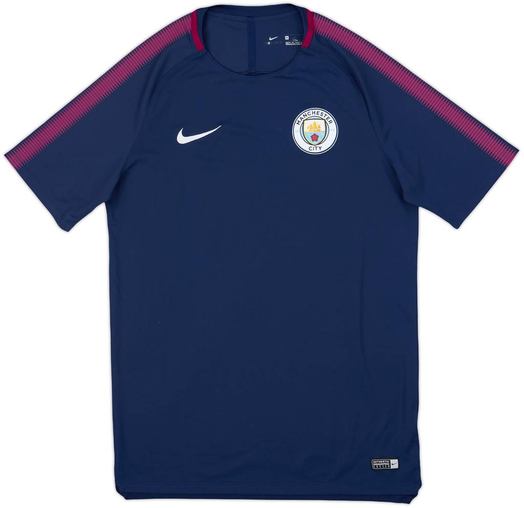 2017-18 Manchester City Nike Training Shirt - 9/10 - (M)