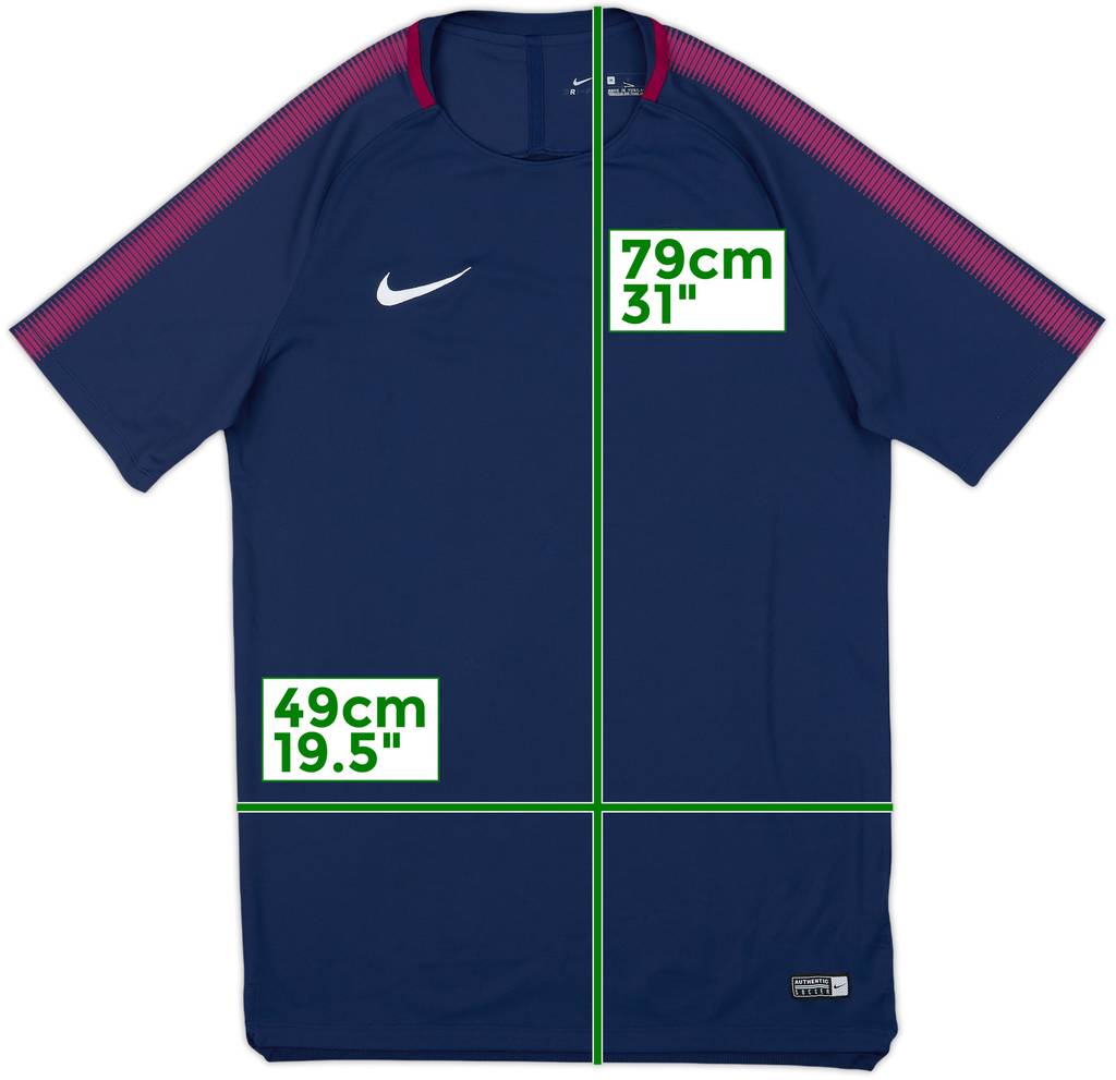 2017-18 Manchester City Nike Training Shirt - 9/10 - (M)