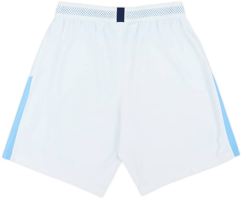 2017-18 Manchester City Player Issue Home Shorts #10 (Aguero) - 8/10 - (M)