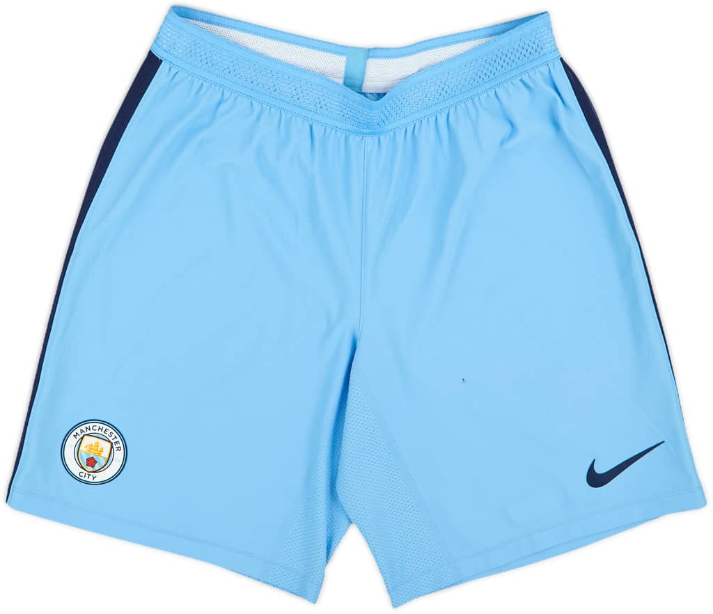 2016-17 Manchester City Player Issue Home Shorts - 7/10 - (L)