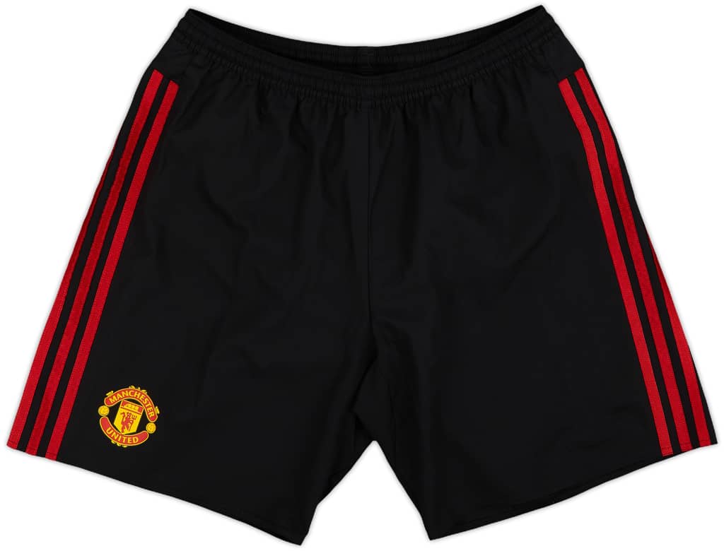 2015-16 Manchester United adidas Training Shorts - 9/10 - (M)