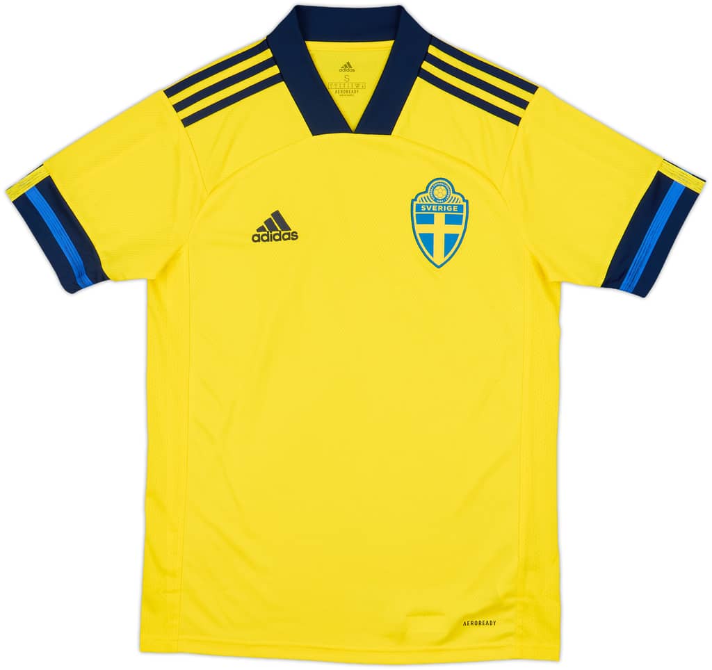 2020-21 Sweden Home Shirt - 10/10 - (S)