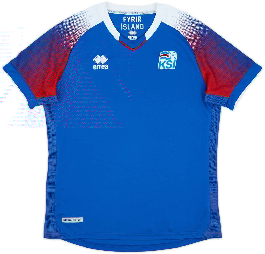 2018-19 Iceland Home Shirt - 8/10 - (M)