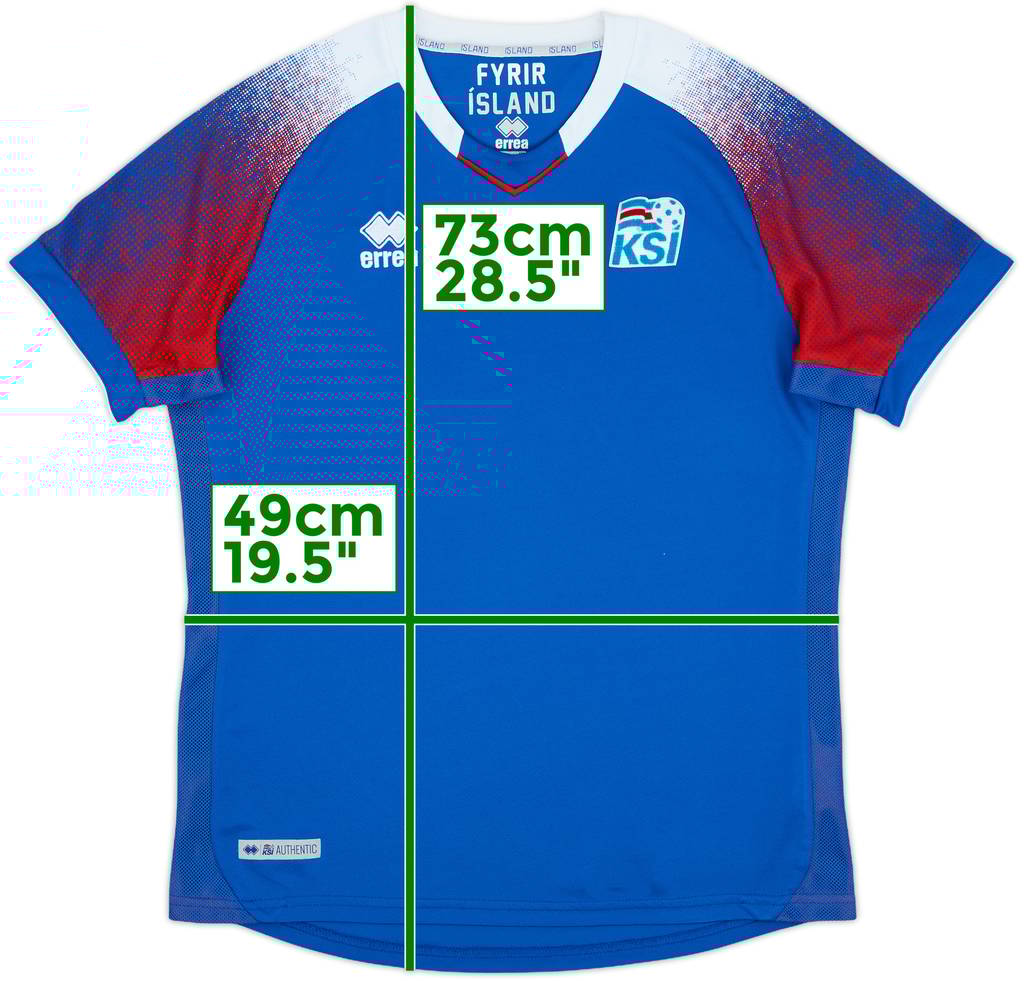 2018-19 Iceland Home Shirt - 8/10 - (M)