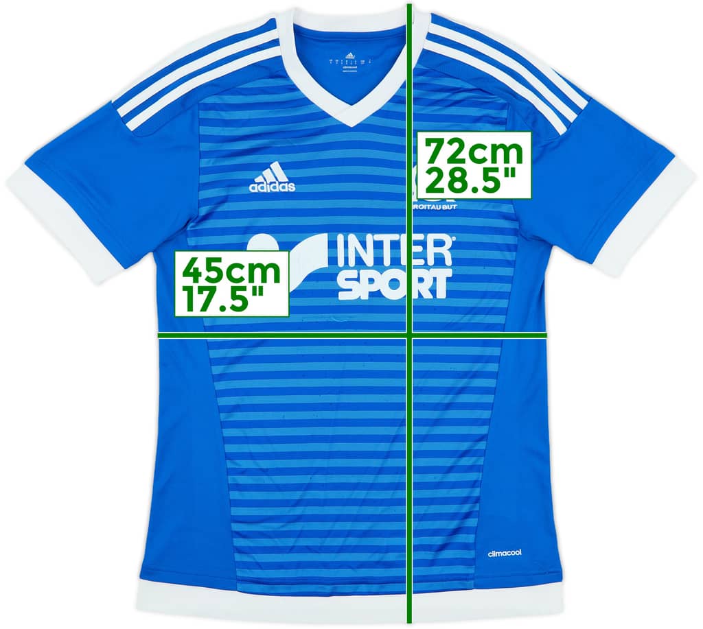 2015-16 Olympique Marseille Third Shirt - 6/10 - (S)