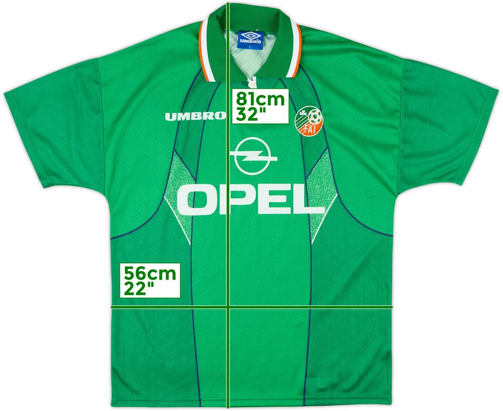 1994-95 Ireland Home Shirt - 10/10 - (L)