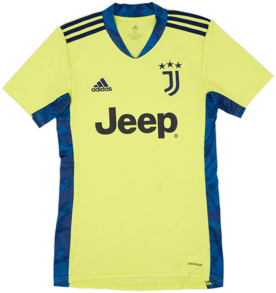 2020-21 Juventus GK S/S Shirt - 7/10 - (XS)