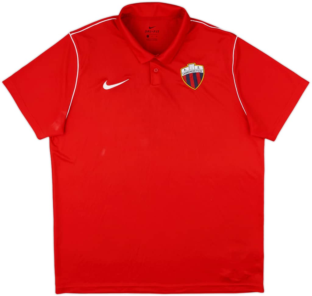 2020-21 Sambenedettese Nike Polo Shirt - 8/10 - (XL)