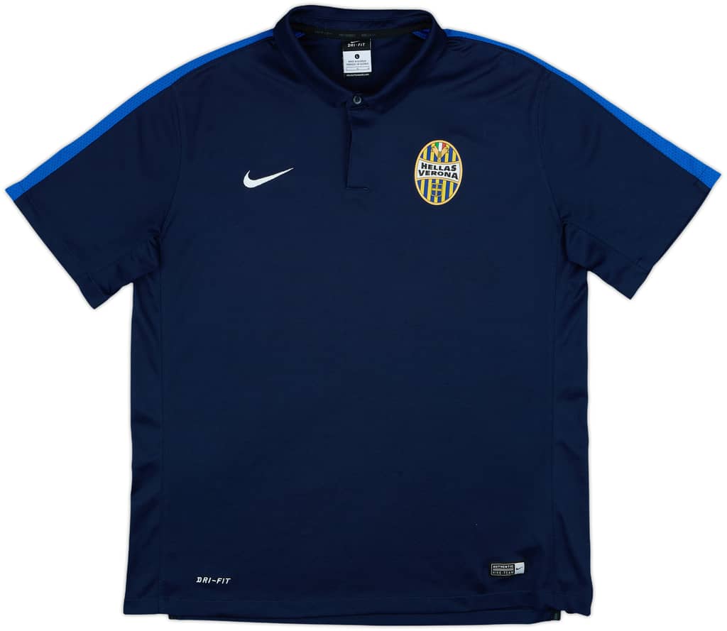 2015-16 Hellas Verona Nike Polo Shirt - 8/10 - (L)