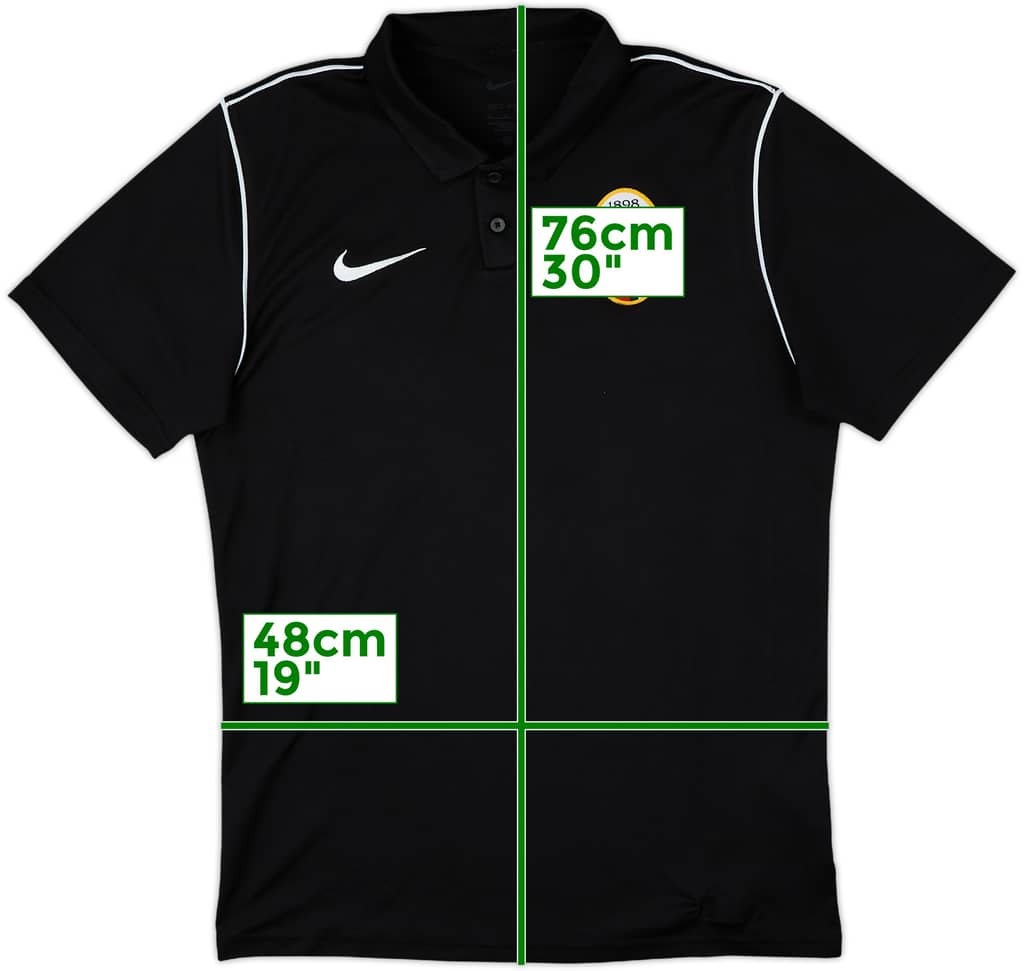 2023-24 Ascoli Nike Polo Shirt - 8/10 - (M)