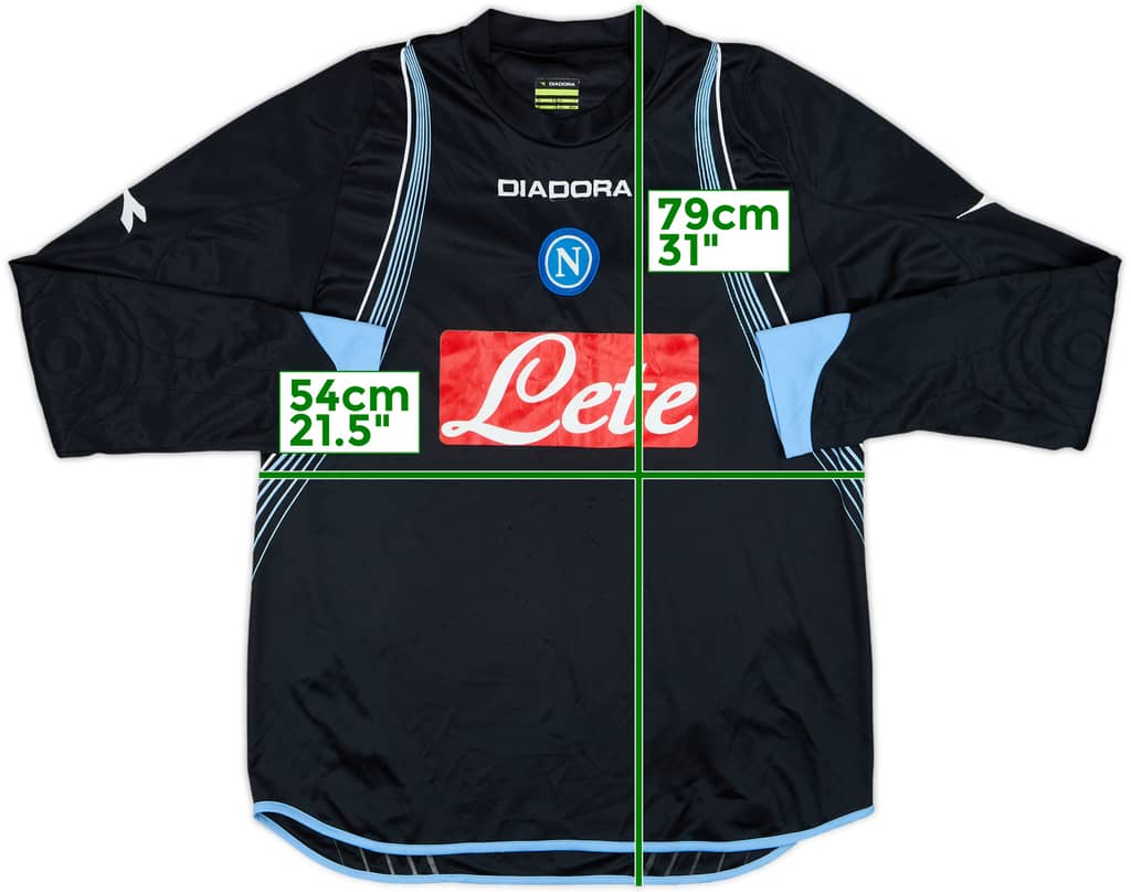 2007-08 Napoli GK Shirt - 7/10 - (L)