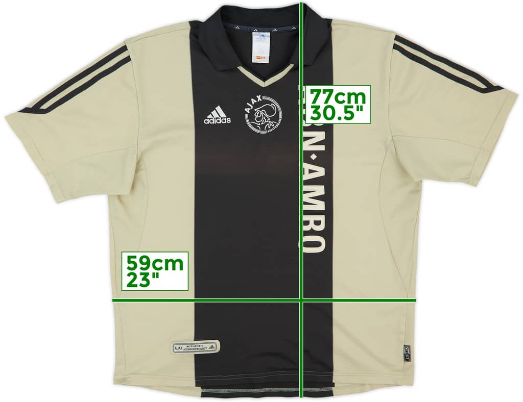 2001-02 Ajax Away Shirt - 9/10 - (XL)