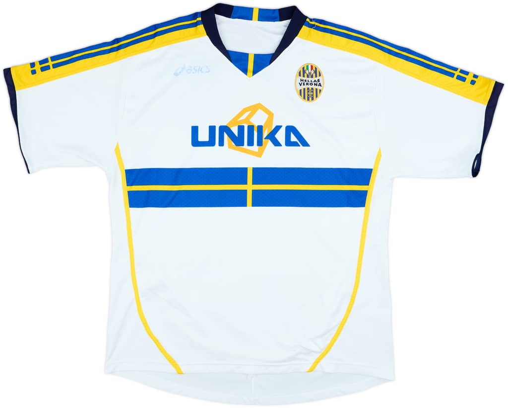 2006-07 Hellas Verona Away Shirt - 5/10 - (L)