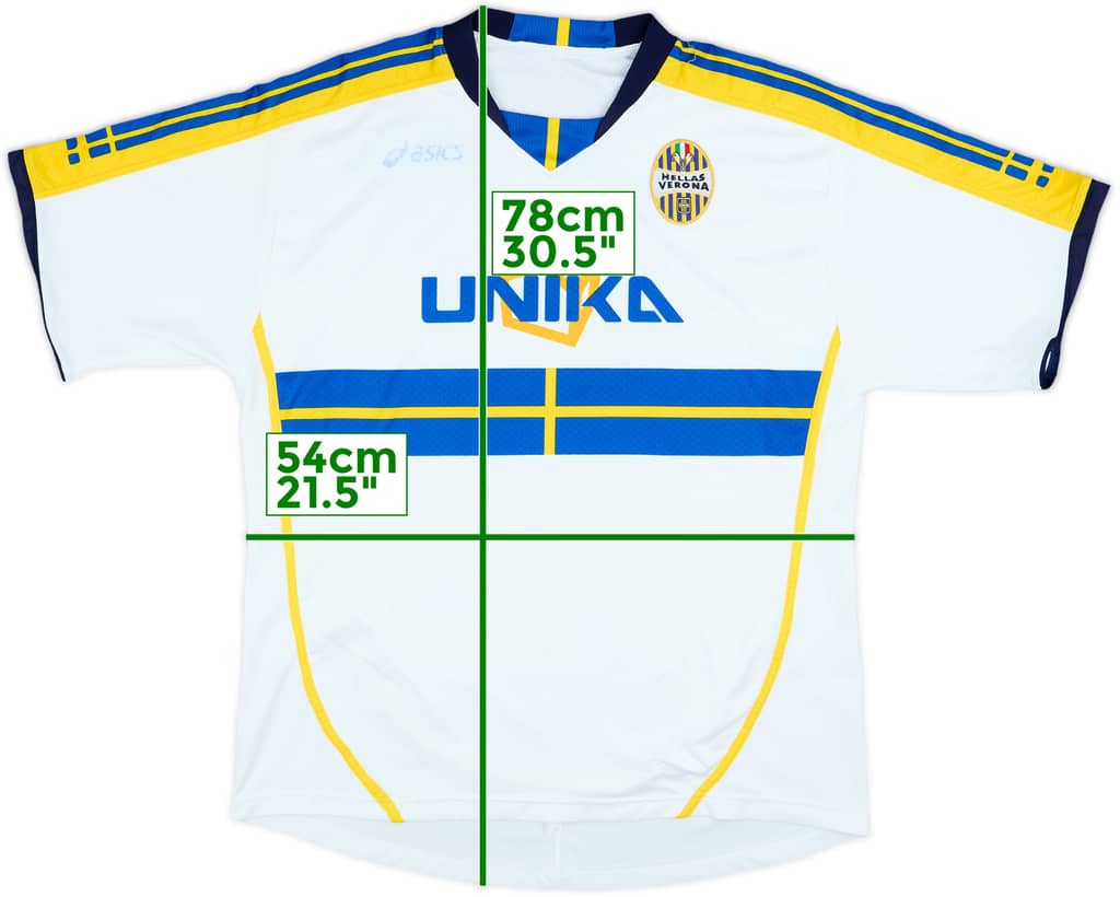 2006-07 Hellas Verona Away Shirt - 5/10 - (L)