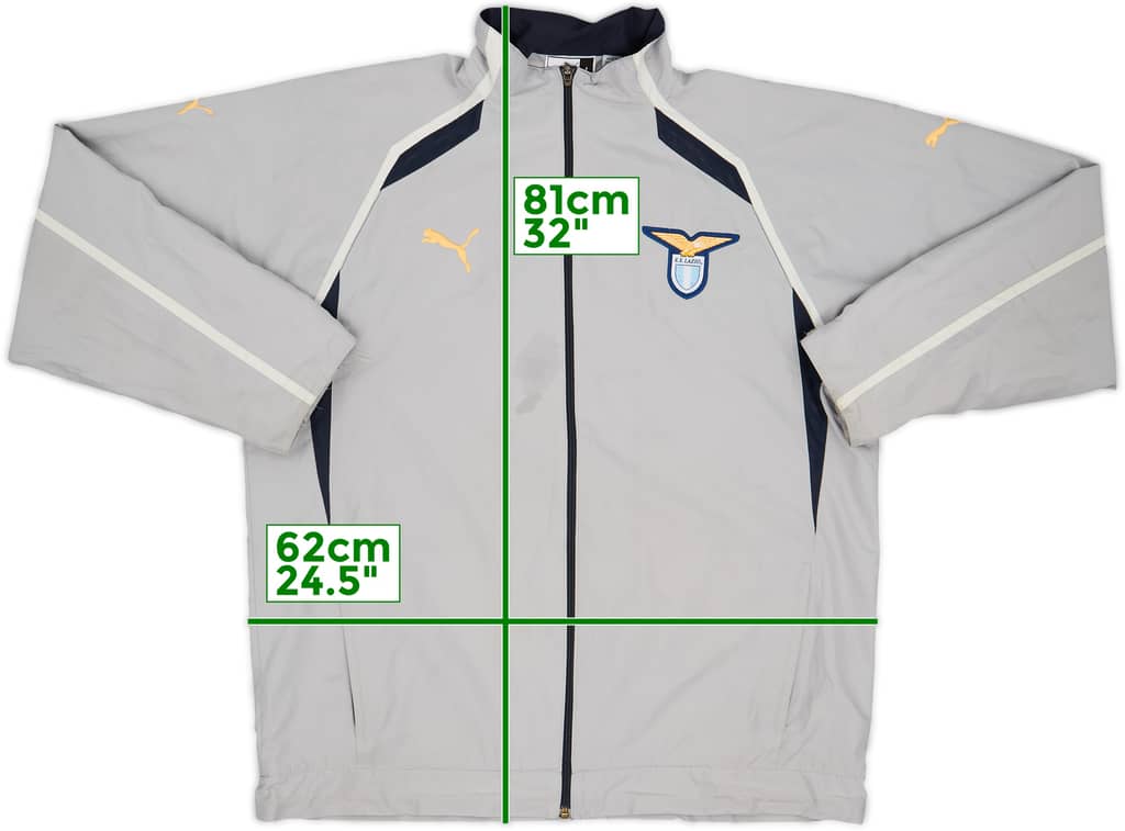 2004-05 Lazio Puma Track Jacket - 6/10 - (L)