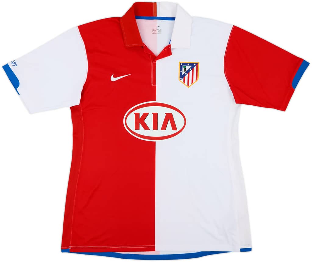2006-07 Atletico Madrid Home Shirt - 10/10 - (L)