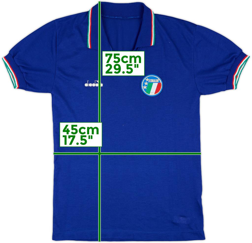 1986-91 Italy Home Shirt - 9/10 - (S)