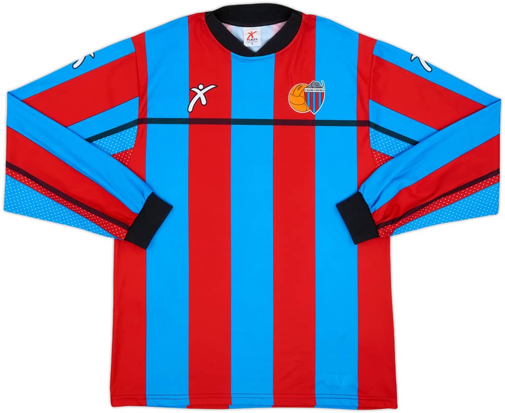 2003-04 Catania Basic Home L/S Shirt - 8/10 - (S)