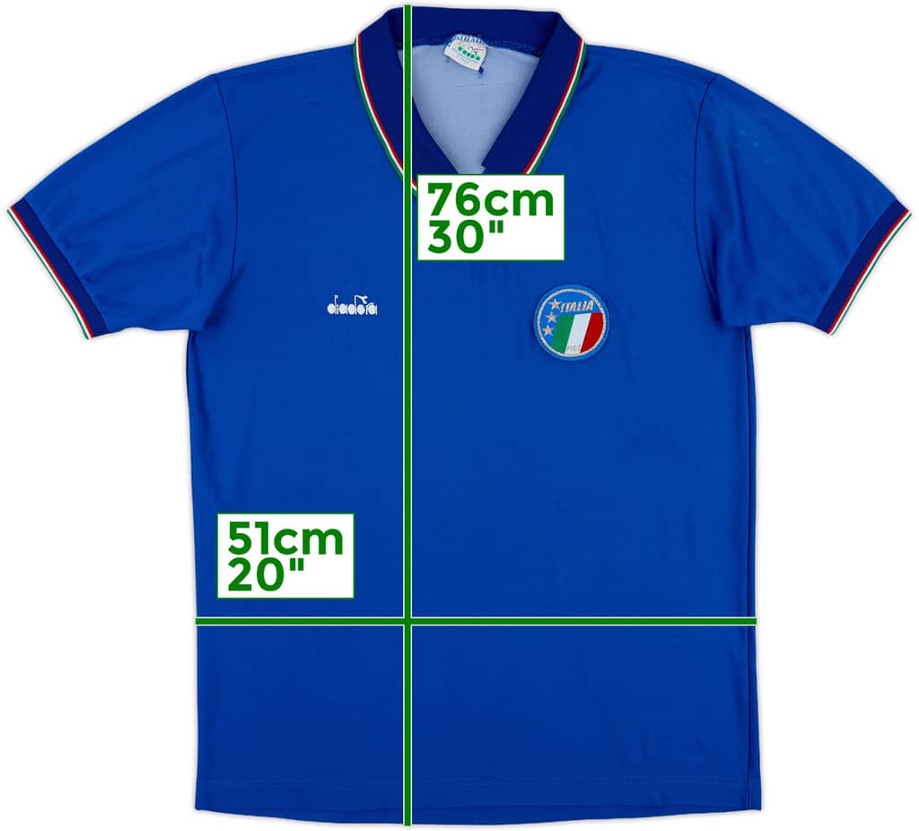 1986-91 Italy Home Shirt - 5/10 - (M)