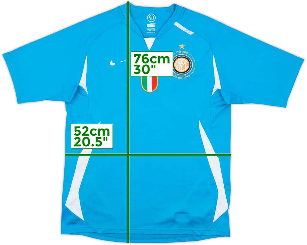 2007-08 Inter Milan Nike Training Shirt - 5/10 - (M)