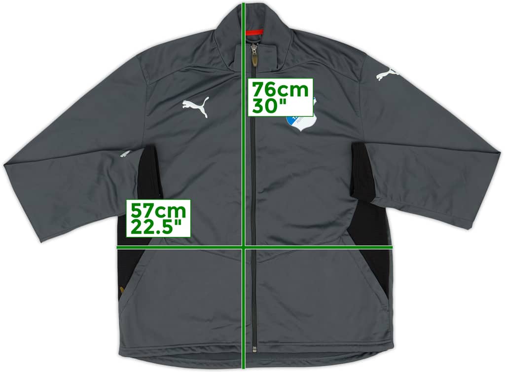 Chaqueta de chándal Puma del Hoffenheim 2008-09 - 10/10 - (L)