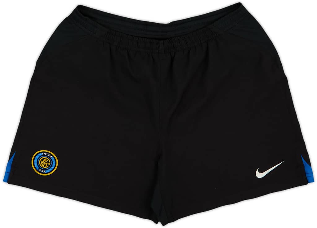2005-06 Inter Milan Home Shorts - 6/10 - (XL.Boys)
