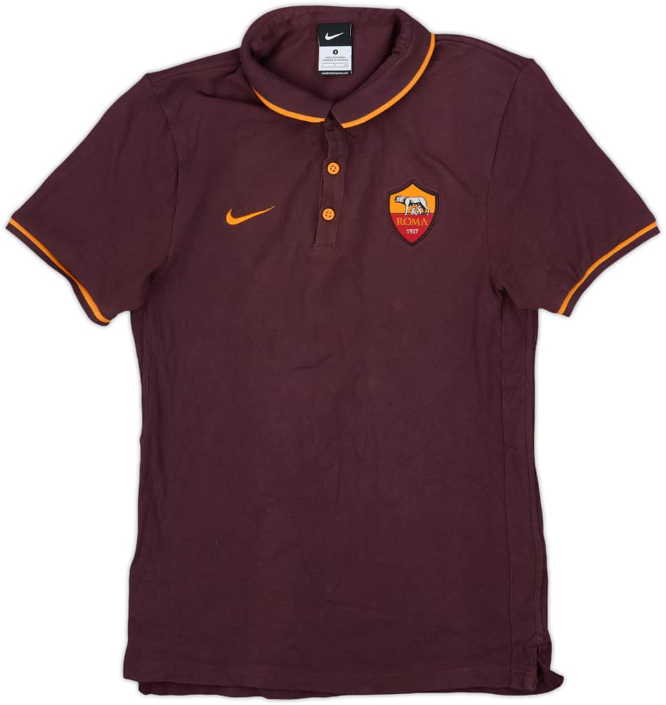 2015-16 Roma Nike Polo Shirt - 8/10 - (S)
