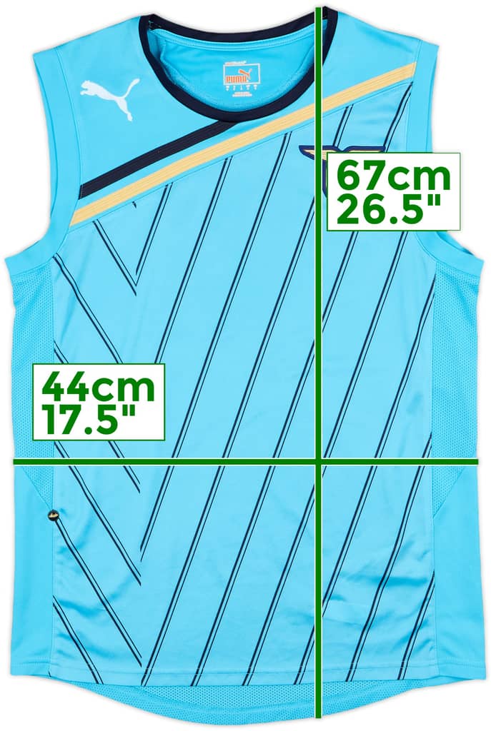 2011-12 Lazio Puma Training Vest - 9/10 - (S)