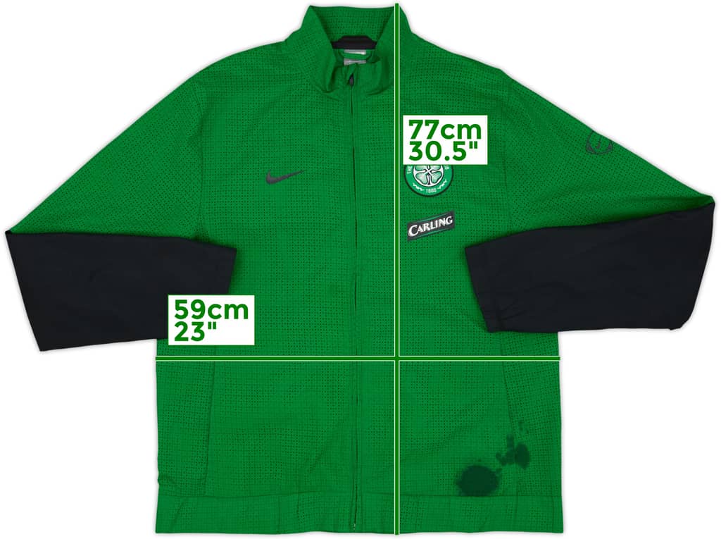 2009-10 Celtic Nike Track Jacket - 3/10 - (XL)