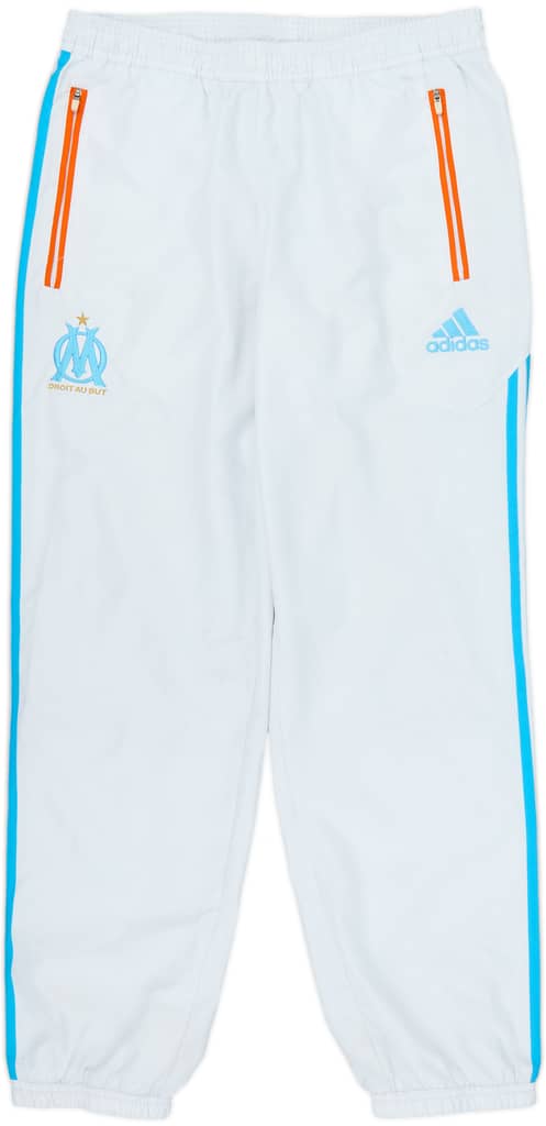2011-12 Olympique Marseille adidas Track Pants/Bottoms - 8/10 - (M)