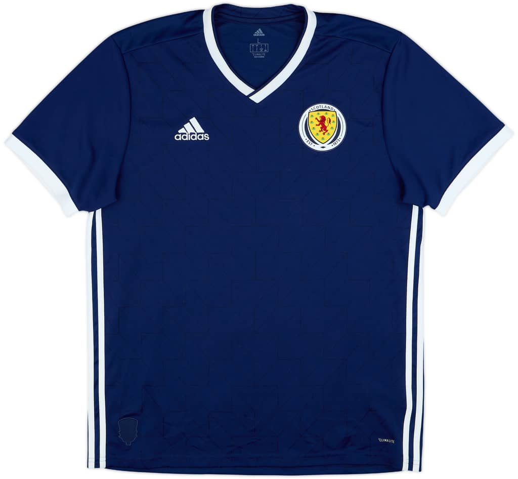 2018-19 Scotland Home Shirt - 7/10 - (L)