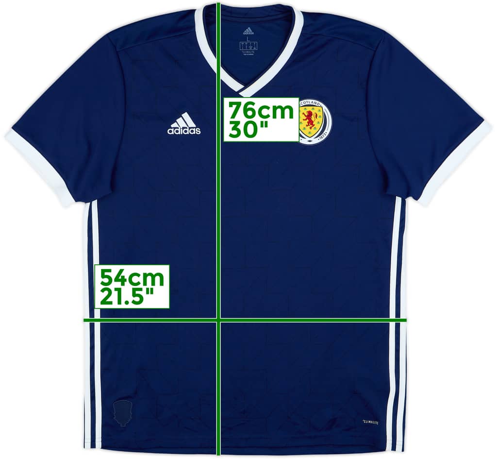 2018-19 Scotland Home Shirt - 7/10 - (L)